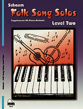 Folk Song Solos No. 2 piano sheet music cover Thumbnail